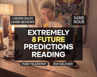 Same Hour 8 Future Predictions Psychic Reading, Love Career Tarot PDF
