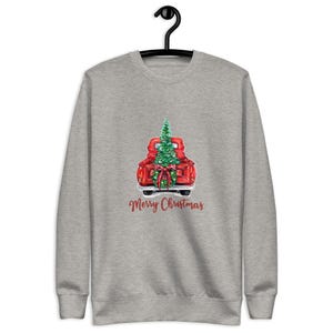 Christmas Jumper, Vintage Retro Xmas Jumper, Merry Christmas Jumper, Unisex Christmas Sweatshirt, Snowy Winter Sweatshirt