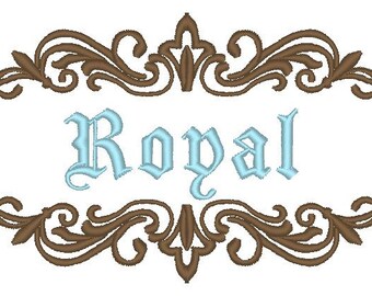 Font Frame for Machine Embroidery Monogram Fonts - machine embroidery designs for any projects INSTANT DOWNLOAD