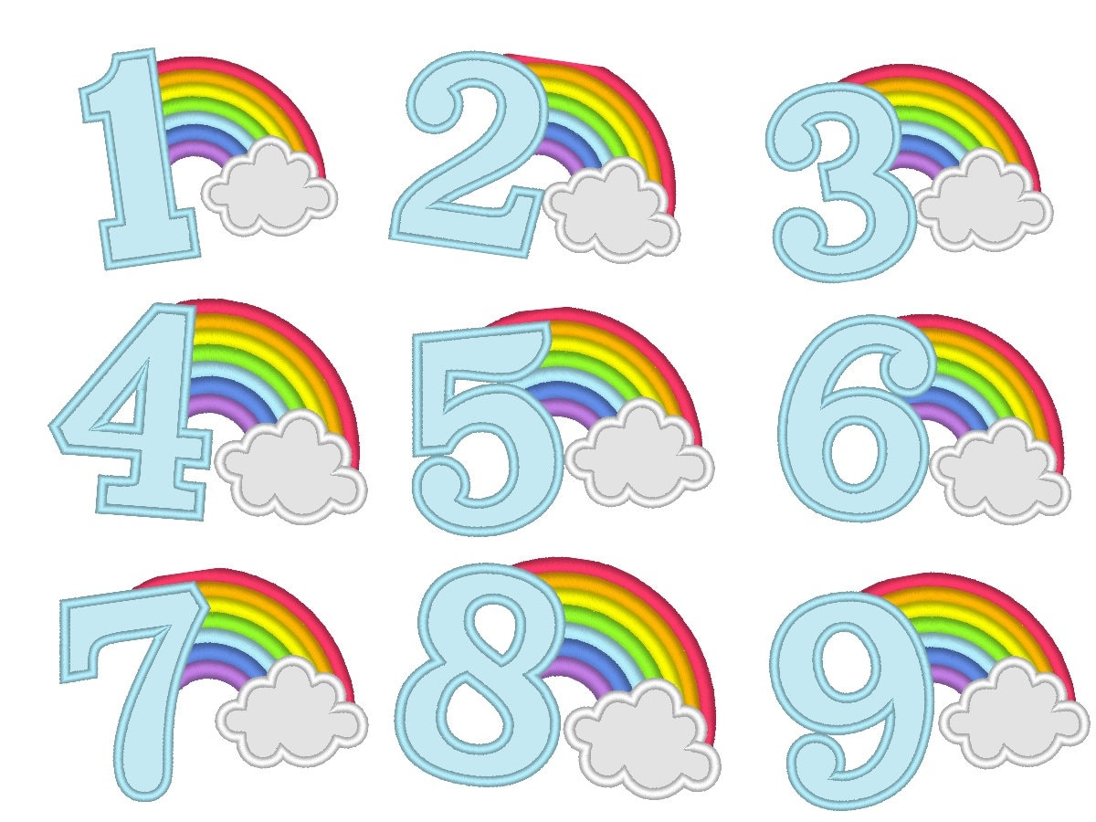 7 color machine embroidery rainbow design 7 color machine embroidery rainbow design