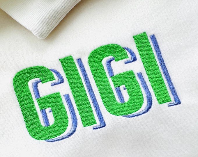 Shadow Drop FONT machine embroidery designs best shadowed monogram block bold embroidery font letters assorted sizes 1.8 up to 3.4 inch