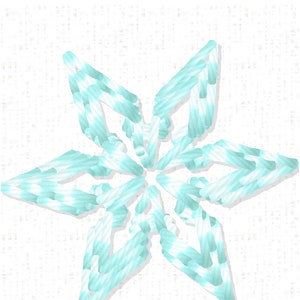 Micro Mini Small 8 Single Snowflakes Machine Embroidery Designs, Files ...