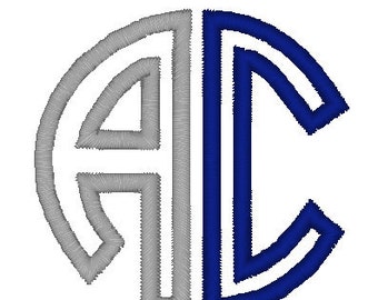 May include: A monogram design with the letters A and C. The letter A is in gray and the letter C is in blue. The letters are in a circle.