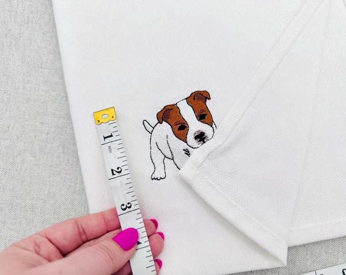 Cute Playing Staffordshire Staffy Stafford Puppy Dog kitchen dish towel animal machine embroidery designs ITH in the hoop American Bully