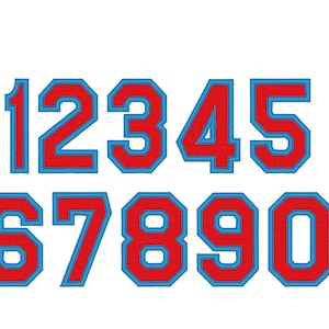 Varsity Collegiate, Collegiate block type Font machine embroidery designs - capital letters and numbers, 2 colors, outline, fill stitch, BX