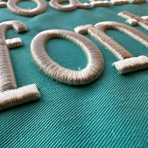 Puff Embroidery font file machine embroidery designs 3D raised Puffy Foam alphabet monogram Block Font 1.3, 1.8, 2, 2.5, 3, 3.7 inches, BX
