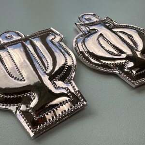 Greek Alphabet Puffy Foam Eyelet and Key Fob Snap Tab Monogram Letters ...