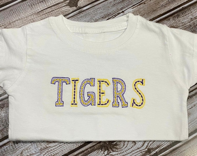 Quick light stitch School Sketch stitch embroidery Font bean stitch machine embroidery design Chalk & School alphabet from 2" 6 sizes, BX
