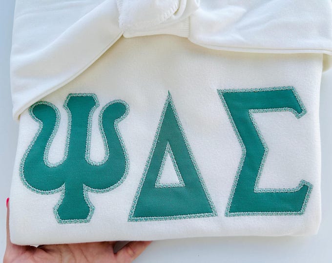 Greek Tall FONT Applique satin stitch and diamond top stitch Monogram sororities fraternities machine embroidery designs sizes 3.3 up to 7in