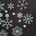 Micro Mini Small 16 Single Snowflakes Machine Embroidery Designs Files ...