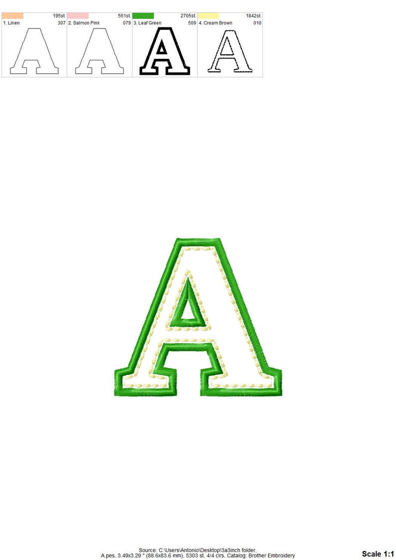 Applique FONT Tilda satin stitch and hand stitch effect 2 outline – Embroidery Pattern Preview | alphabet Instant Download By Artapli Embroidery Format PES HUS DST JEF EXP VP3 XXX EXP