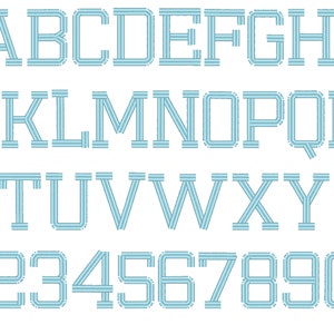 Fringed Fluff Faux Chenille Varsity Font Athletic Sport Block Alphabet ...