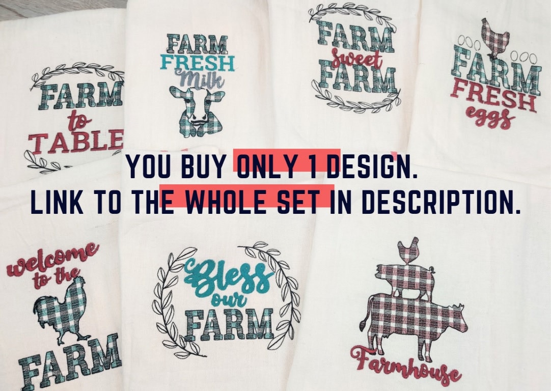 Welcome to our Farmhouse & Farm Sweet Farm | Floursack Kitchen Towels