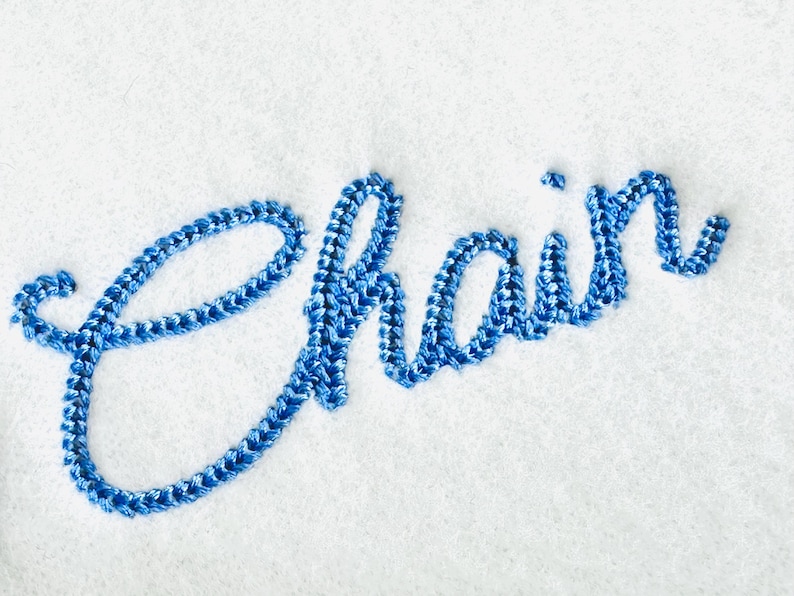 Tiny Chain FONT Machine Embroidery Designs Small Sizes 1 up to 3 Inch ...