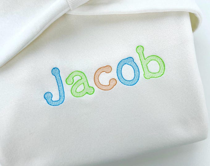 Quick light stitch fill Font Dot to Dot style kids alphabet machine embroidery designs Monogram letters many sizes 1.2 up to 4.4 inch, BX