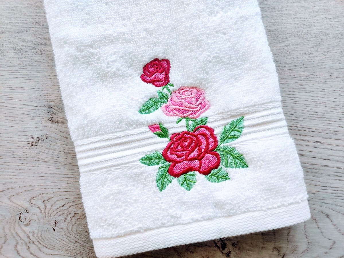 Elegant Flowers Hand Embroidery Patterns