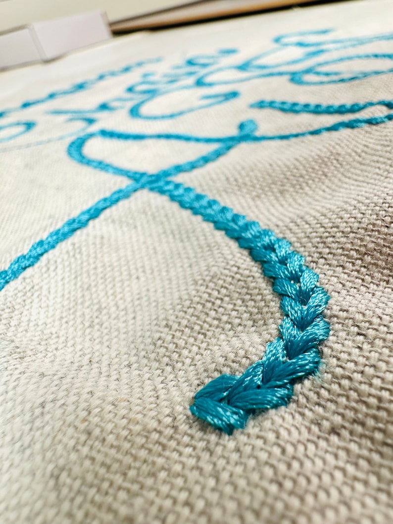 Script Stitching Bold Dense Chain Stitch FONT Machine Embroidery Designs in Alphabet ...