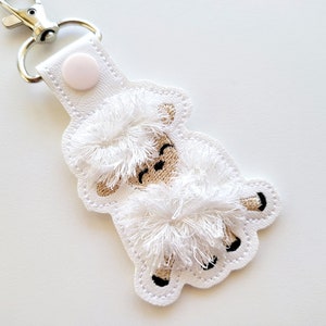 Buy 3 for $10, Unicorn Puff Ball Keychain