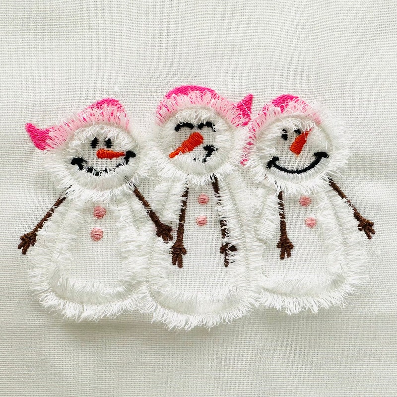 Frazzled Snowman Pattern Etsy