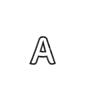Monogram applique Font machine embroidery applique designs monogram alphabet letters sizes from 1.5 2, 2.5, 3, 4, 4.5 inches BX included! image 8