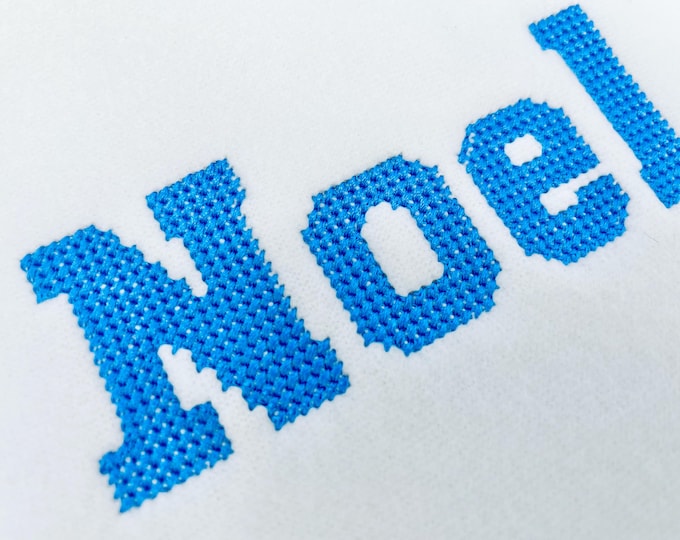 Cross stitch Font Sport Block Font machine embroidery designs alphabet monogram letters numbers punctuation mini sizes 1.2 up to 2.8 inch BX