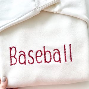 Awesome Baseball FONT softball sports kids baseball stitch alphabet letters machine embroidery designs assorted sizes 1 up to 2.8 inch, BX