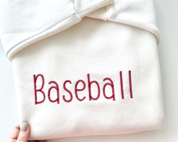 Awesome Baseball FONT softball sports kids baseball stitch alphabet letters machine embroidery designs assorted sizes 1 up to 2.8 inch, BX