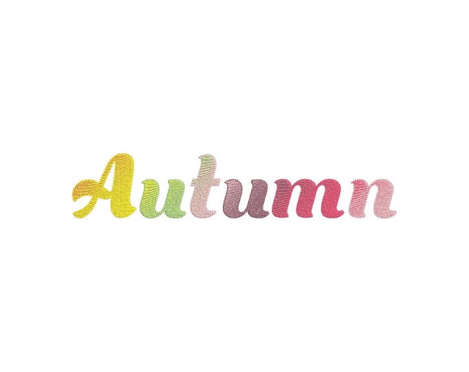 Rainbow Iridescent 2 tone gradient FONT monogram alphabet machine embroidery designs ombre script font BX included! NO special thread!