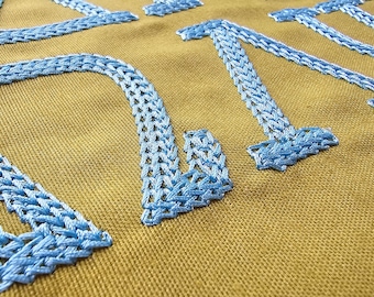 Chain Fill hand stitch effect Greek FONT Chain stitch Greek alphabet letters machine embroidery designs textured chain letters monogram BX