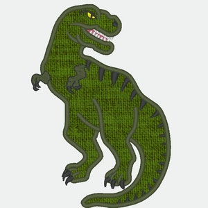 T-rex Dinosaur Machine Embroidery Designs and Applique Design in ...