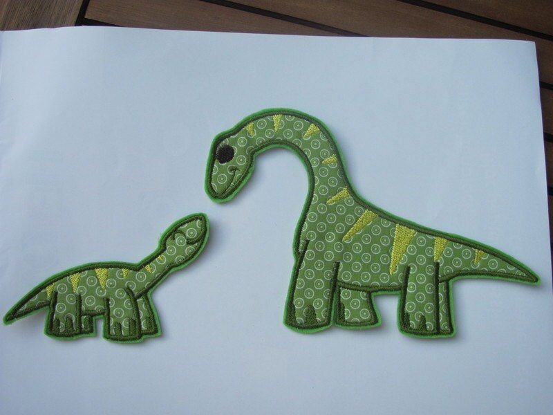 Dinosaurs Dino Baby and Dino Mom Machine embroidery designs Applique