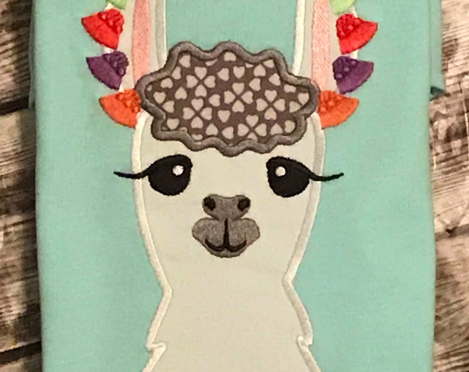 Lama Tassels, tassel, llama, alpaca face head - machine embroidery applique designs - assorted sizes, download for hoop 5x7