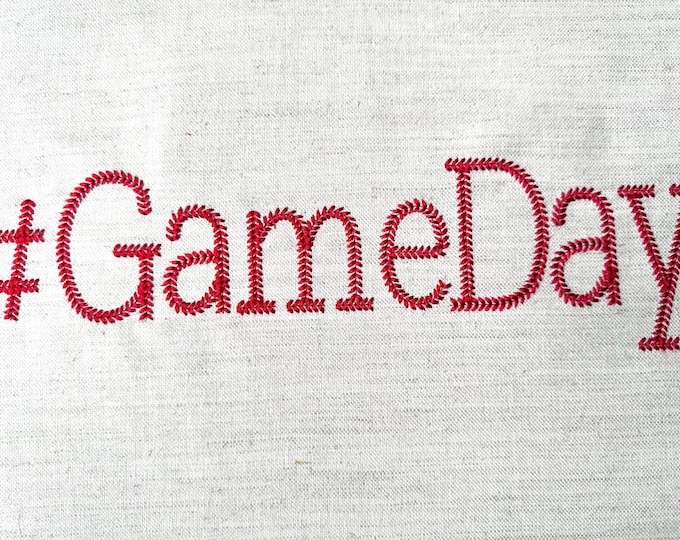 Baseball stitch BLOCK FONT awesome stitch block sport varsity alphabet letters machine embroidery designs multiple sizes 1.6 up to 3in