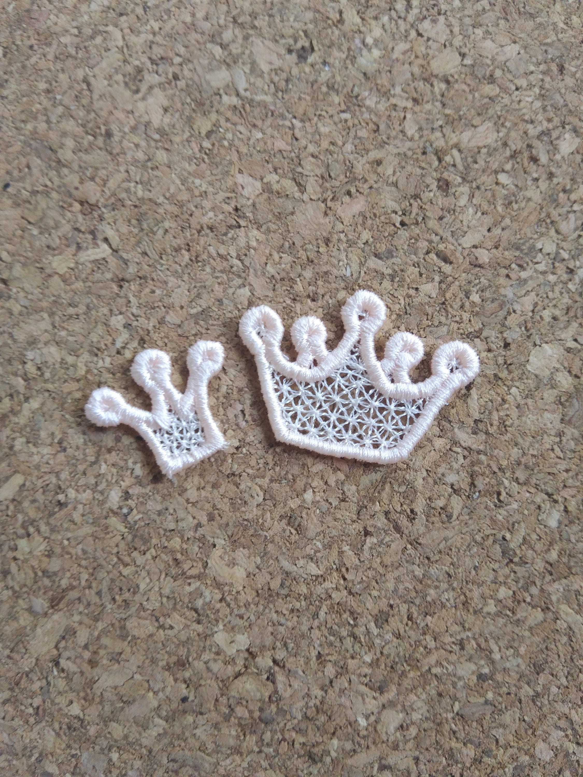 Little King Crown MINI EMBROIDERY / INSTANT Embroidery Fill Stitch