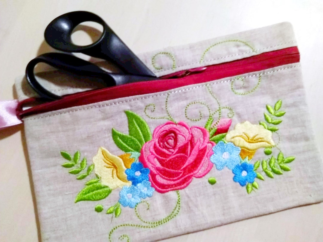 ★DESIGN SKIN★ Running embroidery pocket case green hogun il_1080xN.1538618356_ras5.jpg