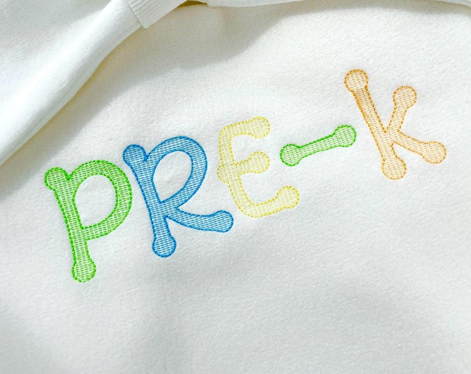 Quick light stitch fill Font Dot to Dot Kindergarten kids alphabet machine embroidery designs Monogram letters sizes 1 up to 2.6 inch, BX