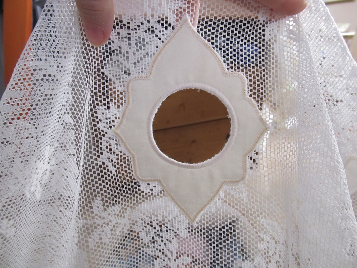 Curtain Holes Geometric 6 Styles in the Hoop Etsy