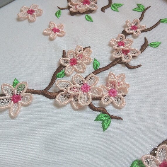 Cherry Blossom Awesome in the Hoop FSL Mixed - Machine
