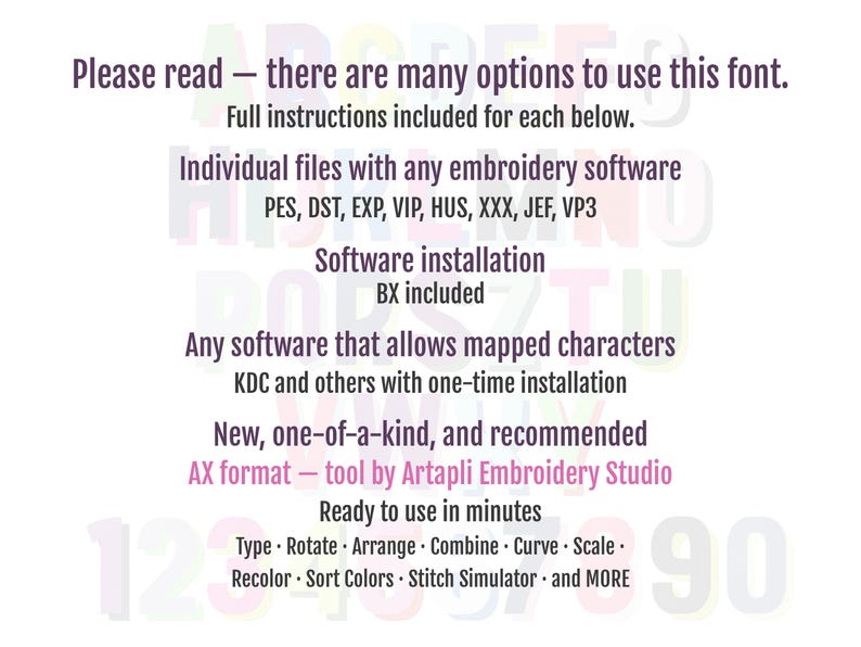 Shadow Font — Please read, usage guide (read)