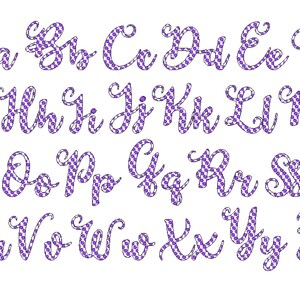 Polka DOT Minnie Mouse Font Light Sketch Outline Machine - Etsy