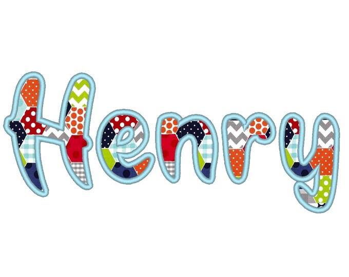 Monogram applique Kids Font machine embroidery applique designs, alphabet letters in sizes 1.5" 2" 2.5" 3" 4" 4.5" BX included!