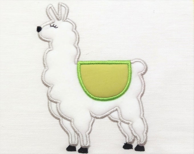 Lama, llama, alpaca - machine embroidery applique designs - assorted sizes, download for hoop 4x4, 5x7, 6x10