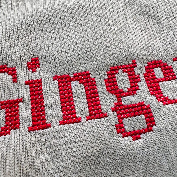 Christmas Cross stitch Font machine embroidery designs alphabet monogram letters and numbers classy Block style Font sizes 1 up to 3.3in, BX