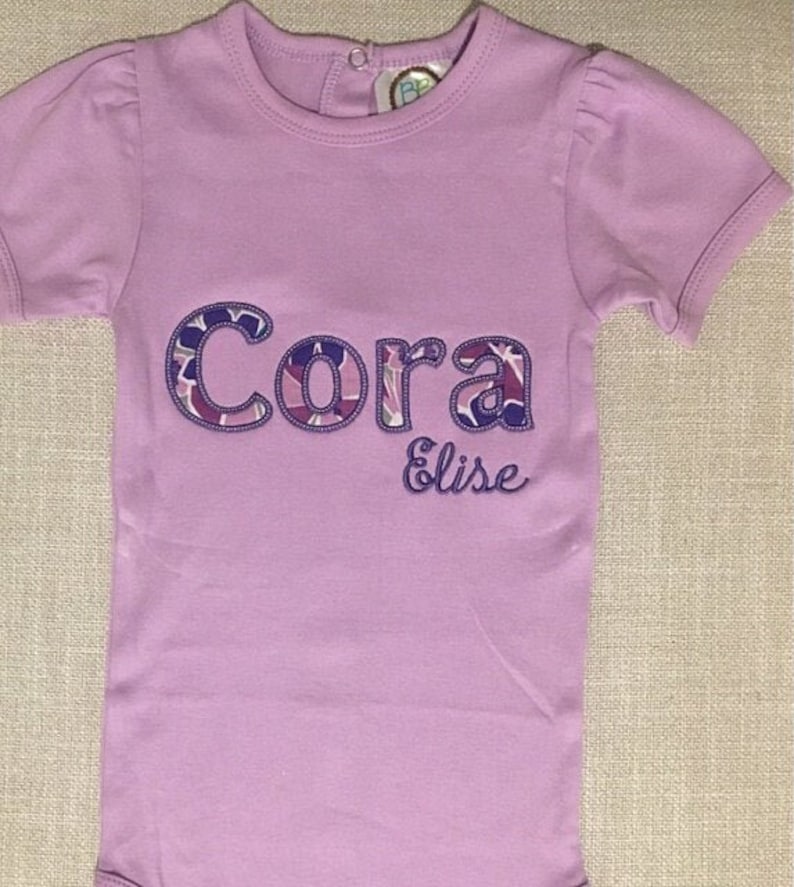 Monogram applique Font machine embroidery applique designs monogram alphabet letters sizes from 1.5 2, 2.5, 3, 4, 4.5 inches BX included! image 2