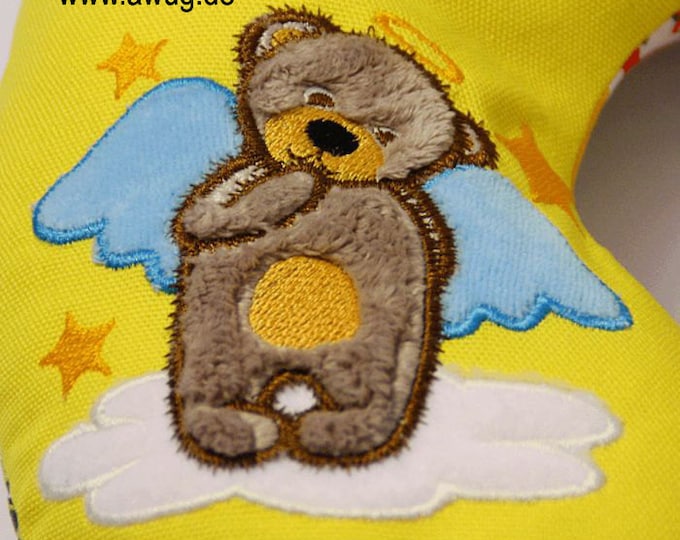 Mummys Angel - machine embroidery applique and filled designs INSTANT DOWNLOAD - 4x4, 5x7 and 6x10