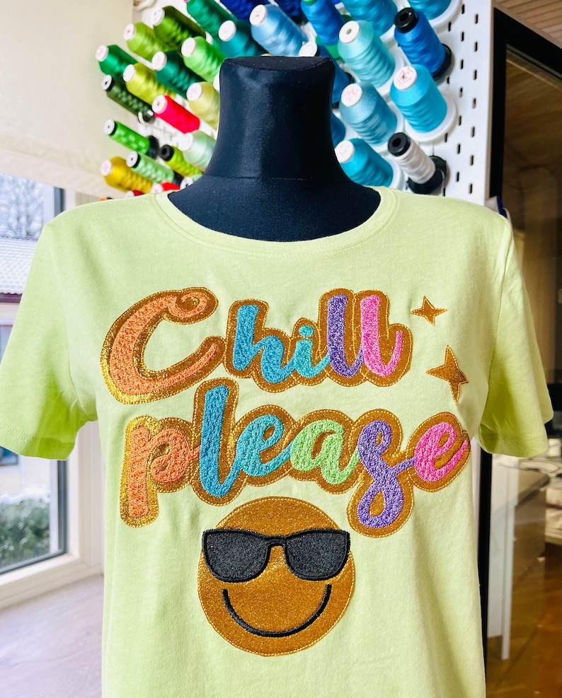 Glitter faux chenille vinyl FONT Double two layer machine embroidery designs faux chenille glitter font, read the note below, add-on Smile kids name monogram by Artapli embroidery formats BX PES HUS JEF EXP DST VIP VP3 XXX instant download