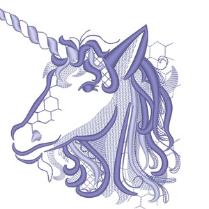 Awesome Shadow Swirls Unique and Awesome Unicorn Embroidery Machine ...