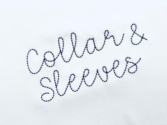 Hand stitch effect FONT Berry machine embroidery designs mini small sizes script Font Monogram alphabet letters sizes 0.8 up to 3.7 inch BX