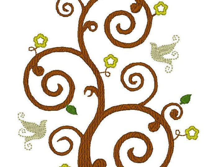 Tree of Life machine embroidery designs - multiple sizes for hoop 4x4, 5x7 - INSTANT DOWNLOAD