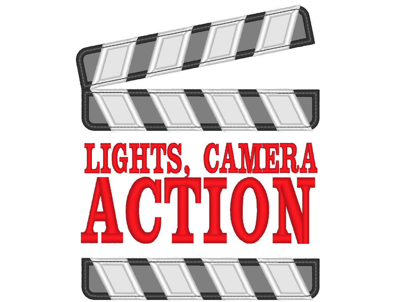 Lights, camera, action!